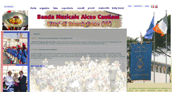 Desktop Screenshot of bandamusicaleronciglione.it